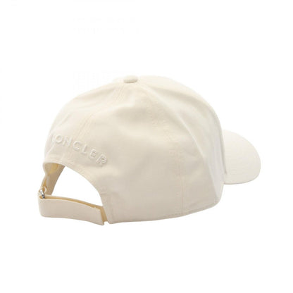 Moncler Cap Logo Patch Baseball White Cap — view 2