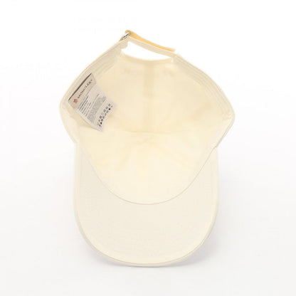 Moncler Cap Logo Patch Baseball White Cap — view 3