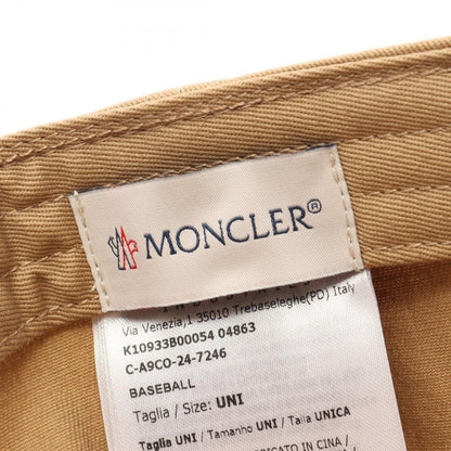 Moncler Cap Logo Embroidery Baseball Beige Cap — view 4