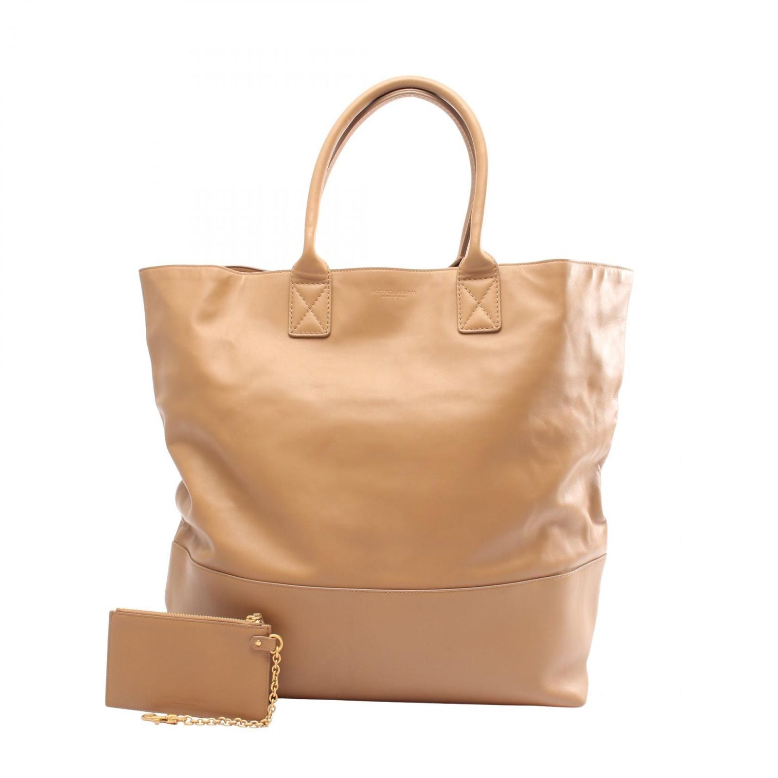 Bottega Veneta Tote Camel Leather