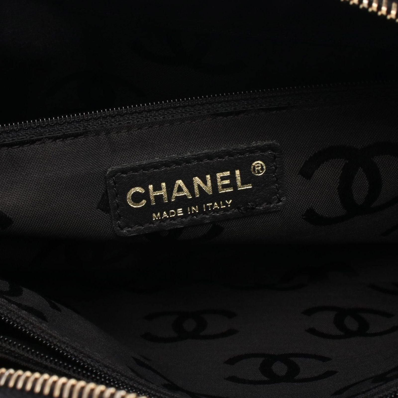 Chanel Handbag Wild Stitch Black Lambskin — view 4