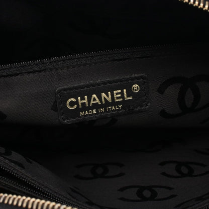 Chanel Handbag Wild Stitch Black Lambskin — view 4