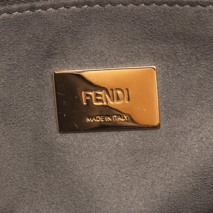 Fendi Handbag FF Tote Small 2-Way Camel Leather — view 4