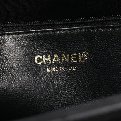 Chanel Tote Reissue Black Calf — view 4