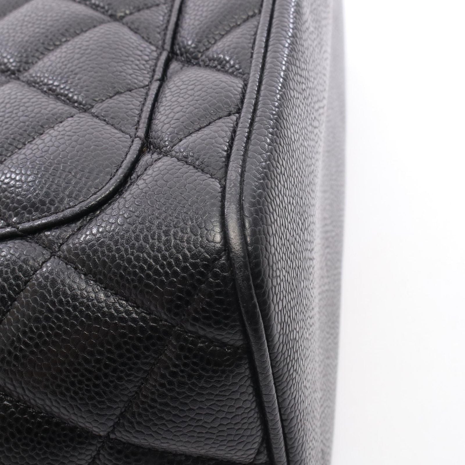 Chanel Tote Reissue Black Calf — view 8