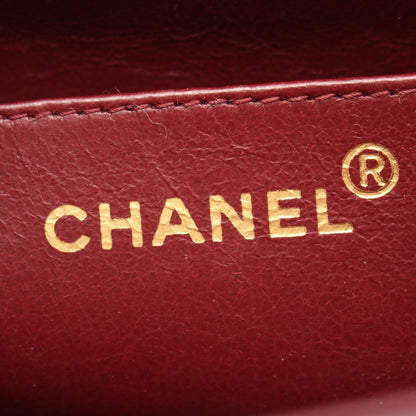 Chanel Shoulder Bag Mademoiselle Stitch Black Lambskin Chain — view 4