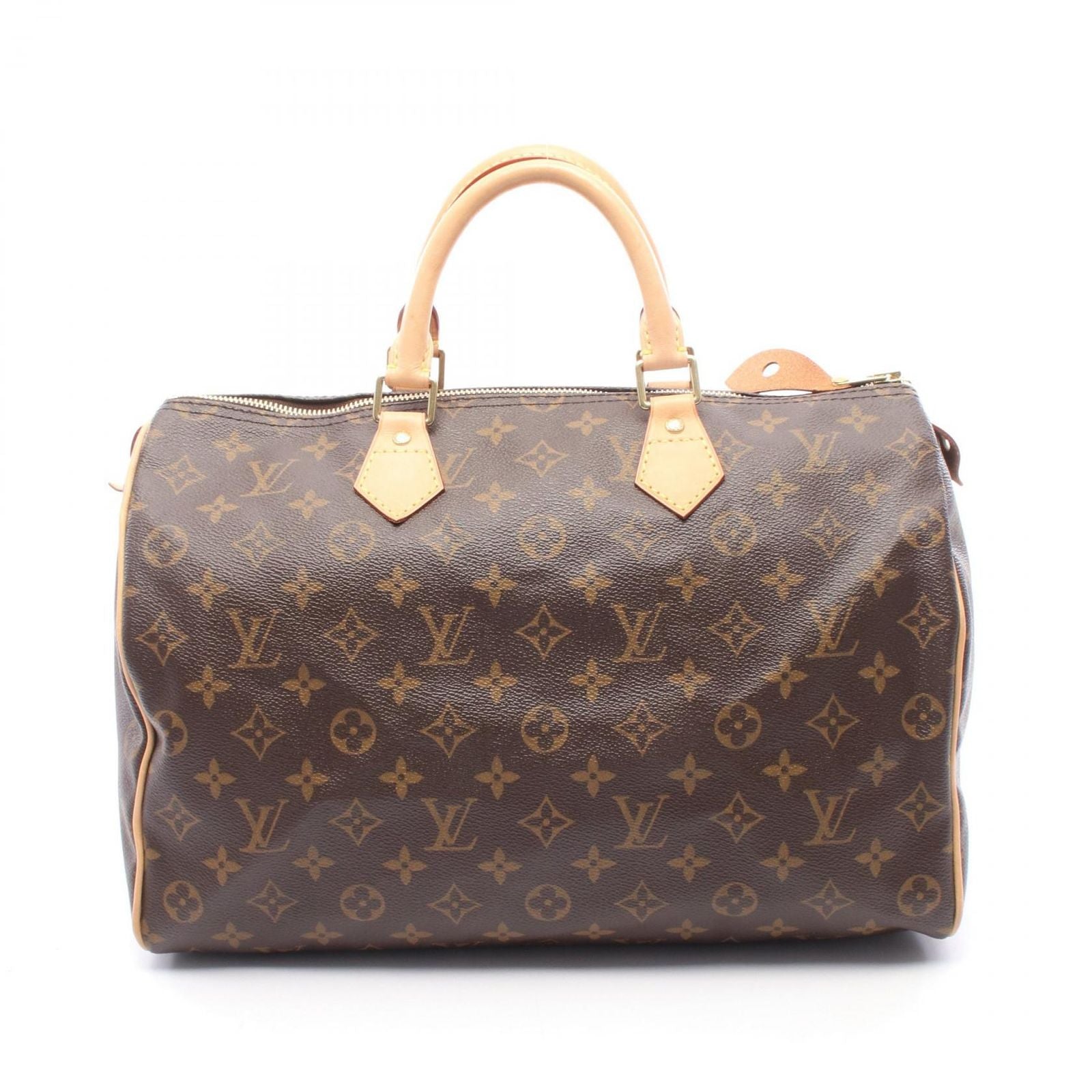 Louis Vuitton Handbag Speedy 35 Monogram Canvas Leather