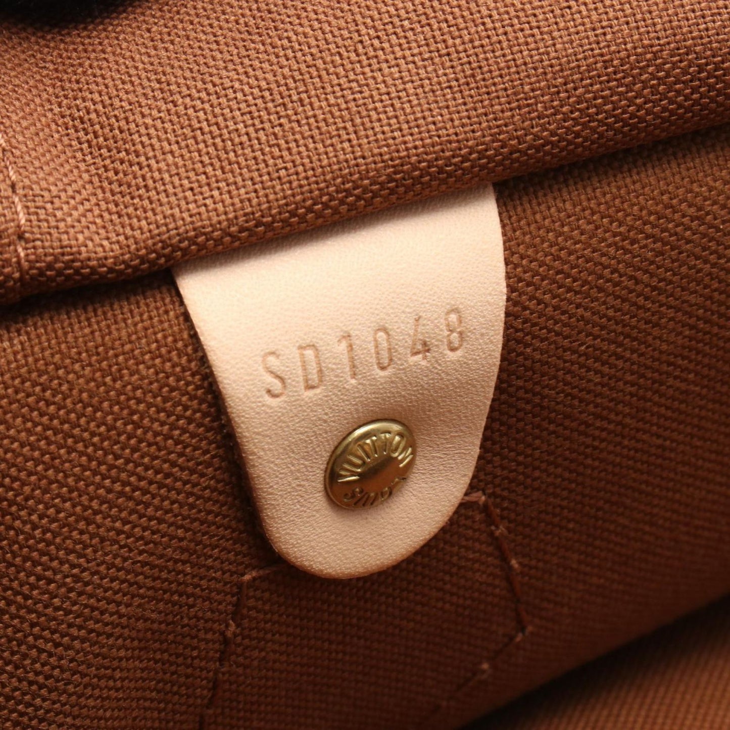 Louis Vuitton Handbag Speedy 35 Monogram Canvas Leather — view 5