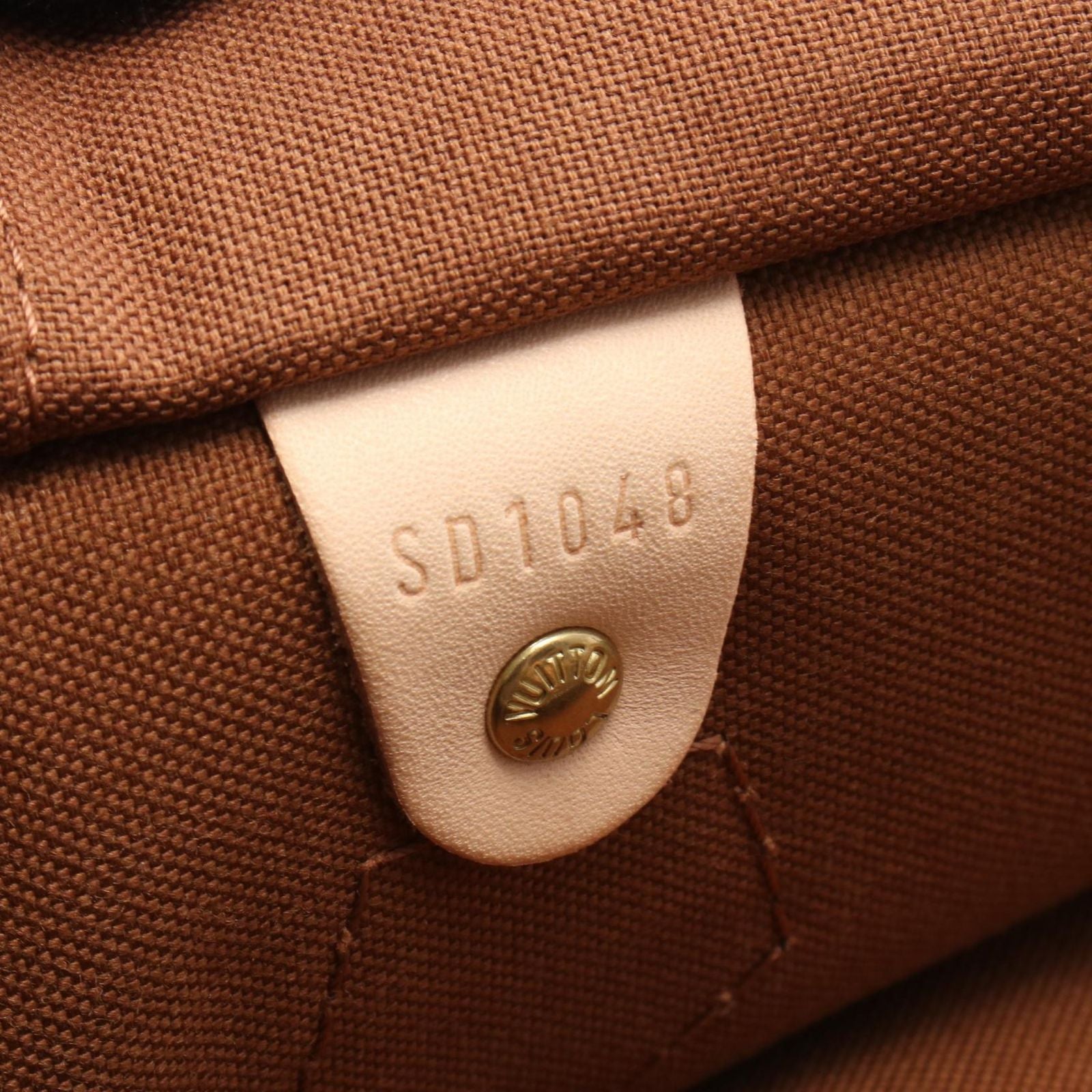 Louis Vuitton Handbag Speedy 35 Monogram Canvas Leather — view 5