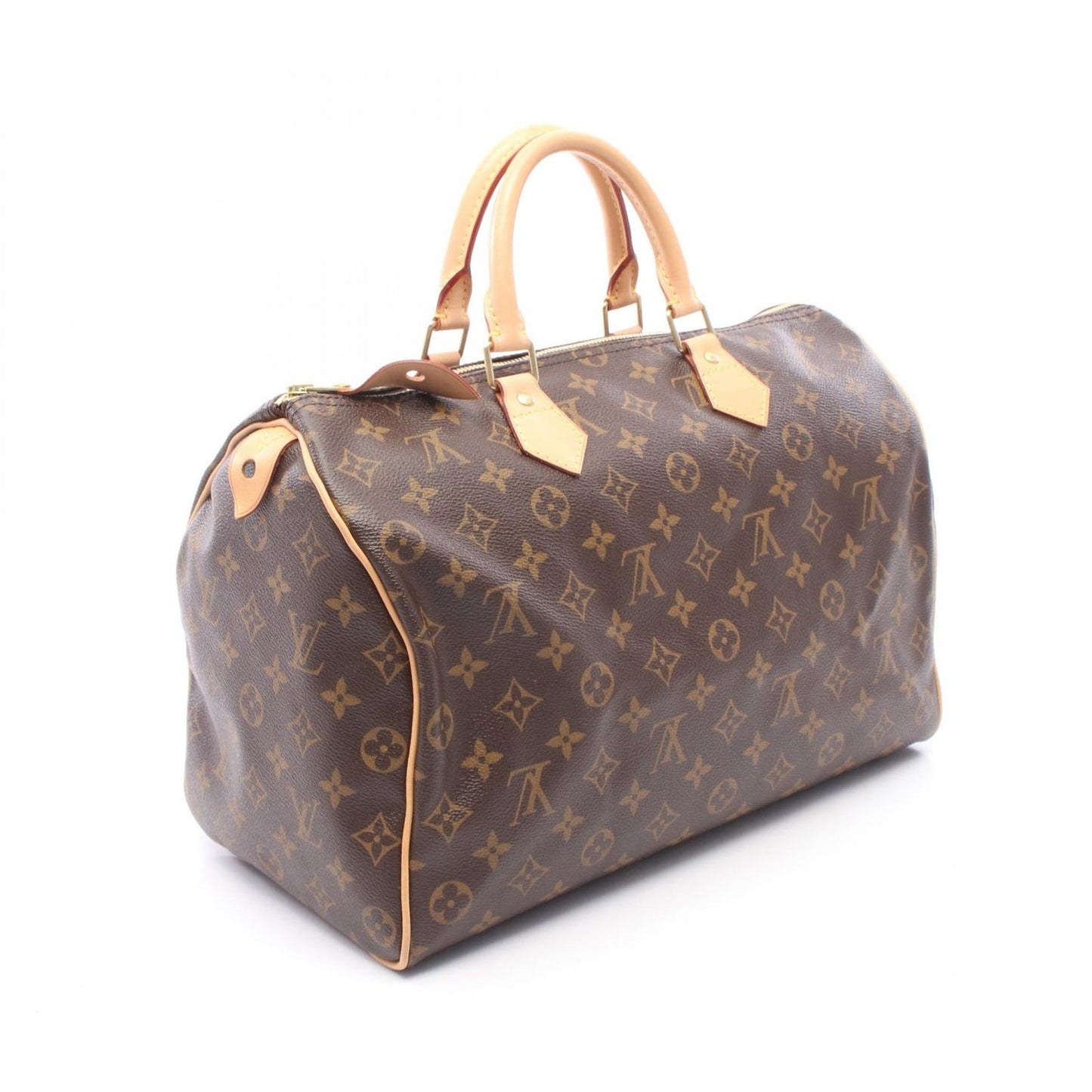 Louis Vuitton Handbag Speedy 35 Monogram Canvas Leather — view 2