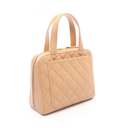 Chanel Handbag Wild Stitch Beige Leather — view 2
