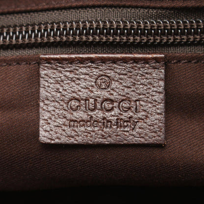 Gucci Tote GG Canvas Sherry Line Beige Dark Brown — view 4