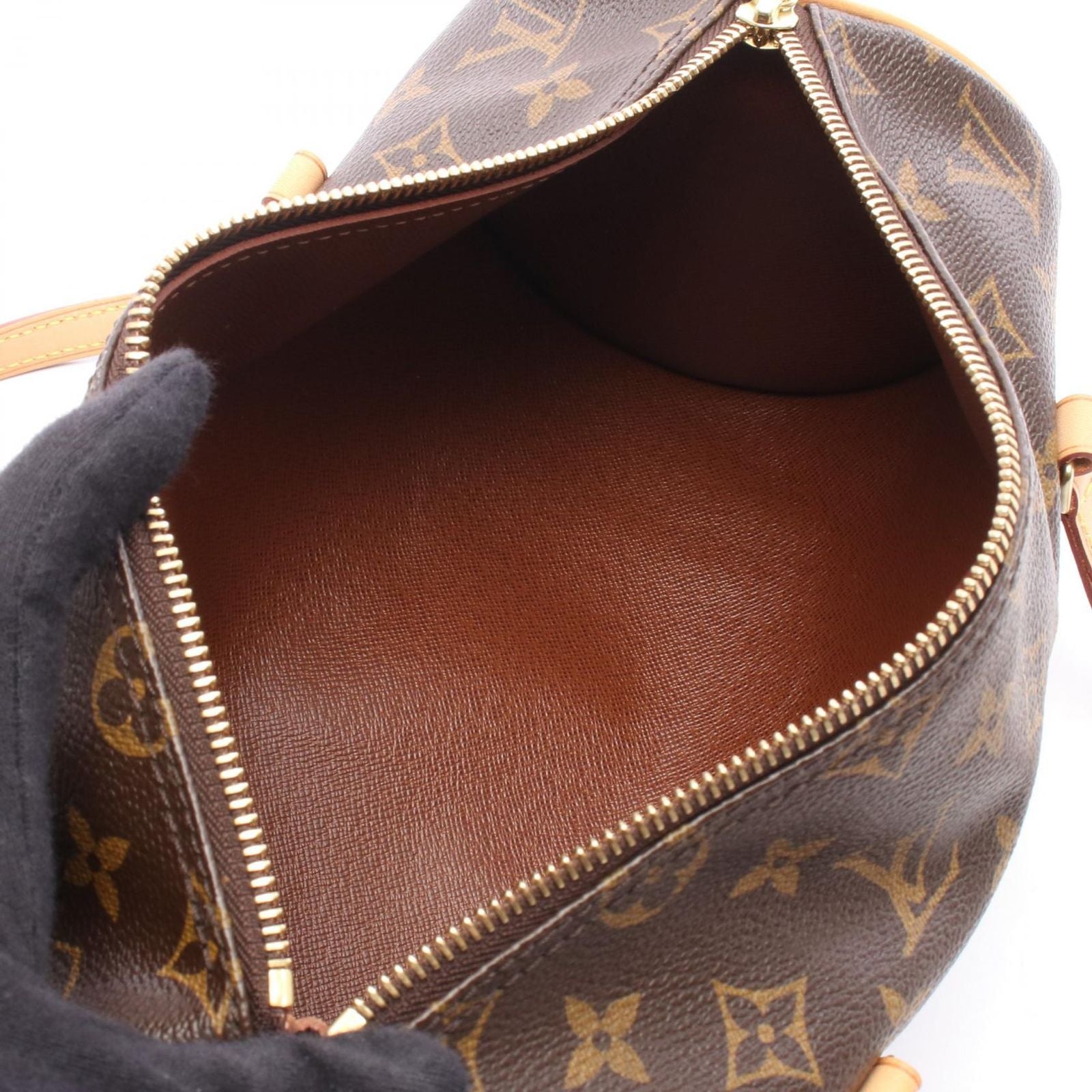 Louis Vuitton Handbag Papillon 26 Monogram Canvas Leather PM — view 3