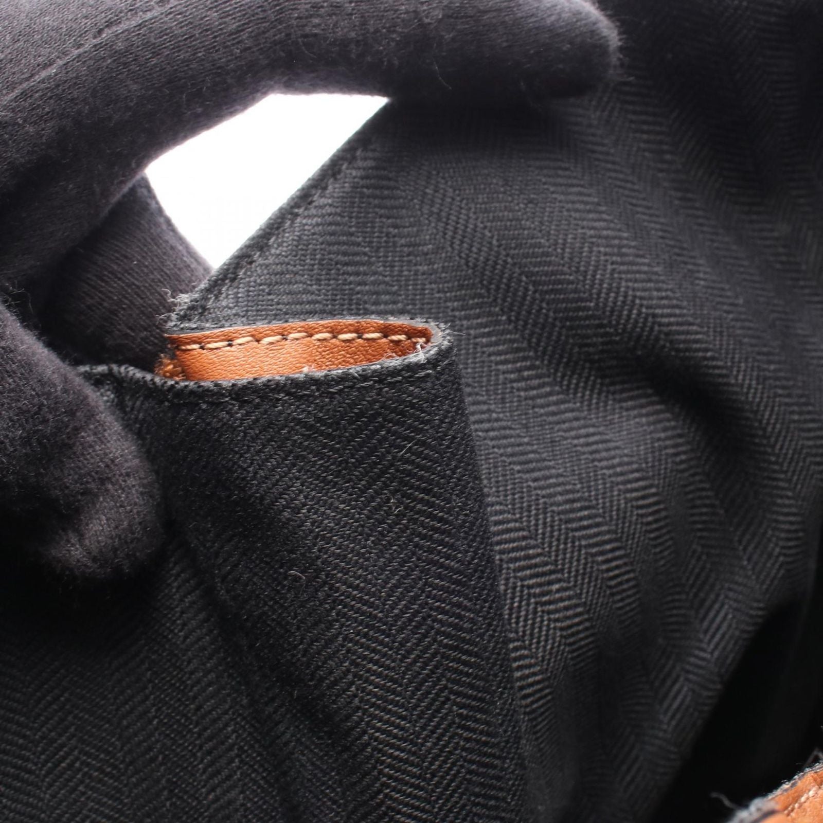 Loewe Handbag Hammock Small 2-Way Brown Leather — view 7