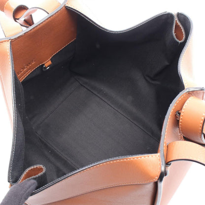 Loewe Handbag Hammock Small 2-Way Brown Leather — view 3