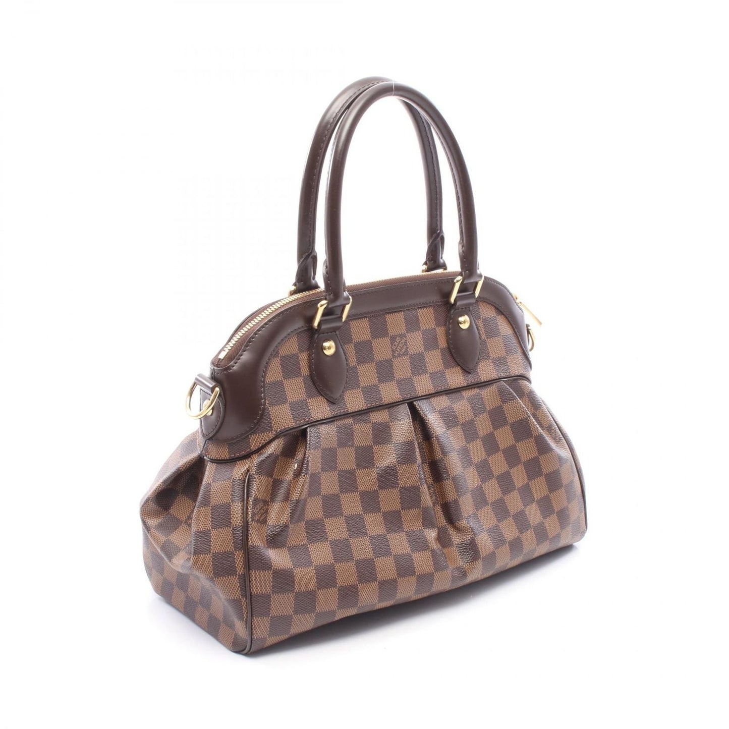 Louis Vuitton Handbag Trevi PM Damier Ebene 2-Way Canvas Leather — view 2