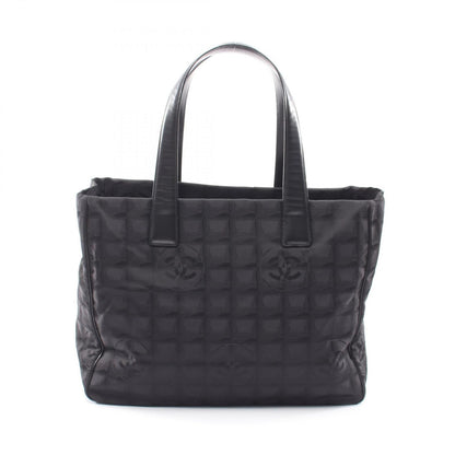 Chanel Tote New Travel Line Black Leather