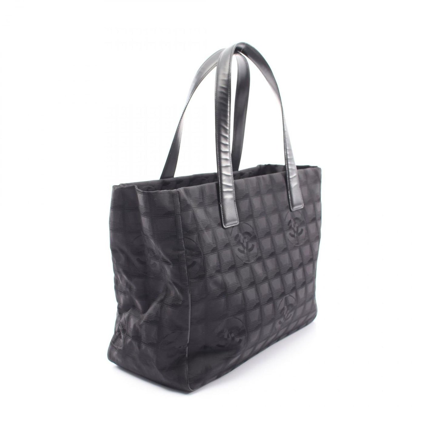Chanel Tote New Travel Line Black Leather — view 2