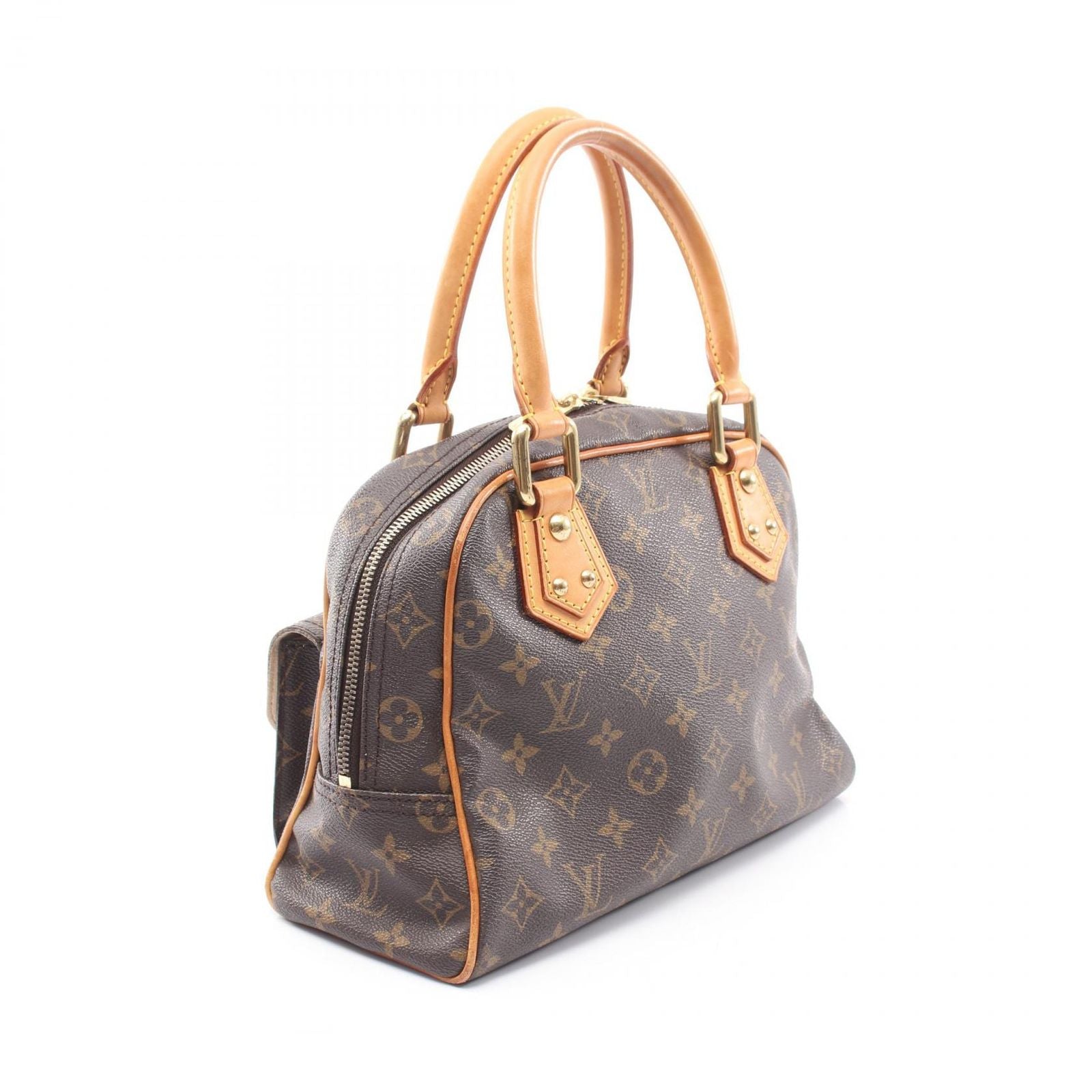 Louis Vuitton Handbag Manhattan PM Monogram Canvas Leather — view 2