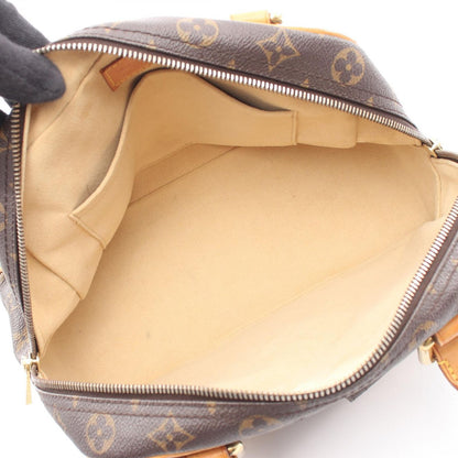 Louis Vuitton Handbag Manhattan PM Monogram Canvas Leather — view 3