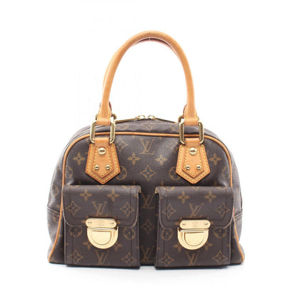 Louis Vuitton Handbag Manhattan PM Monogram Canvas Leather