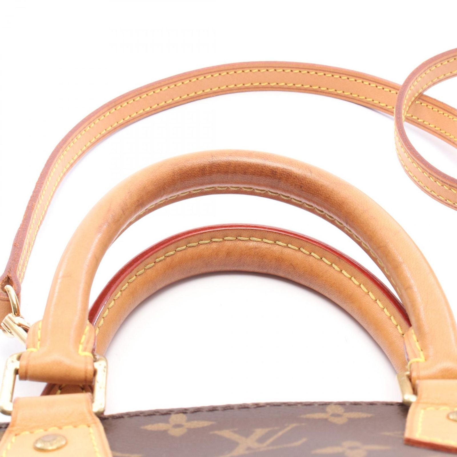 Louis Vuitton Handbag Alma BB 2-Way Canvas Leather — view 6