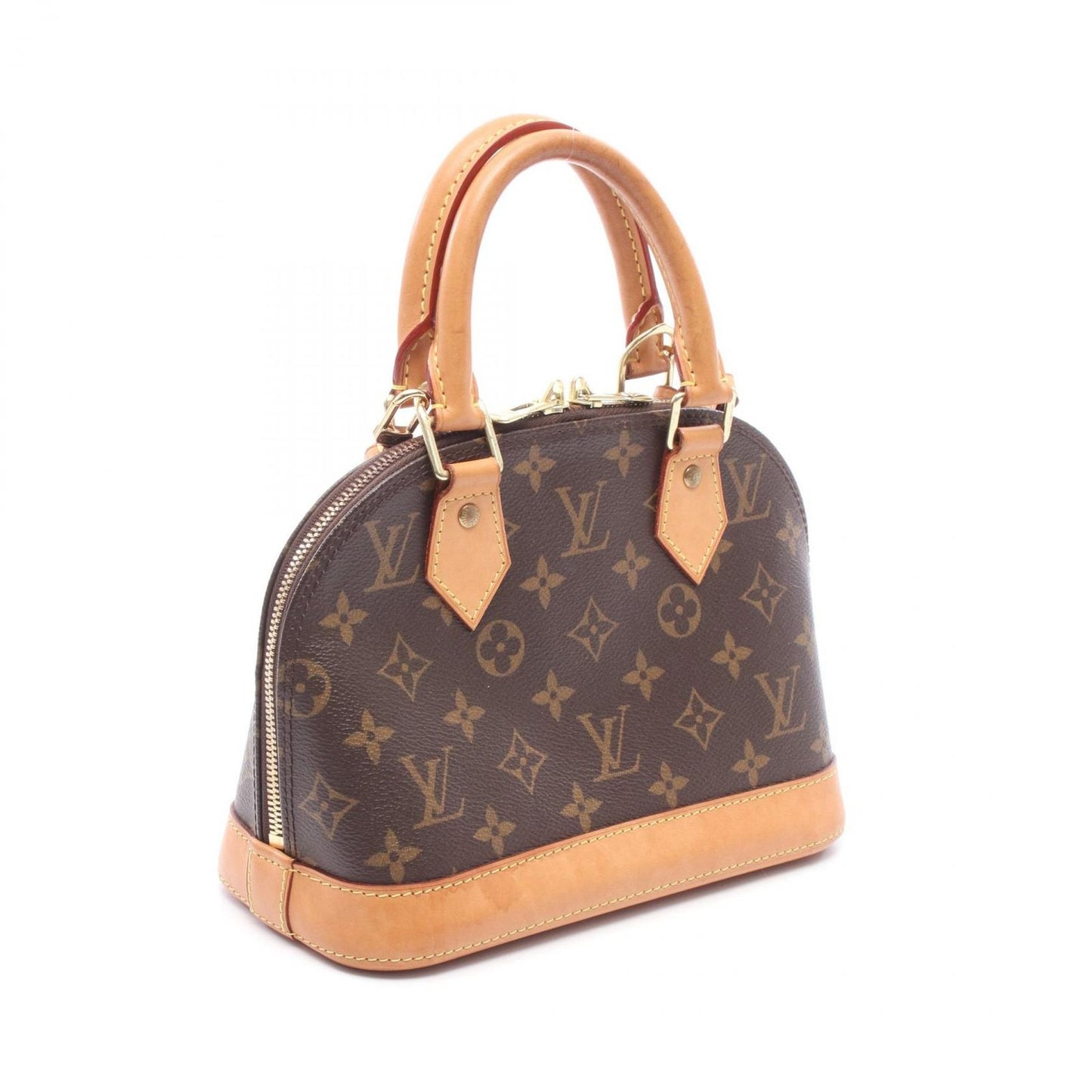 Louis Vuitton Handbag Alma BB 2-Way Canvas Leather — view 2