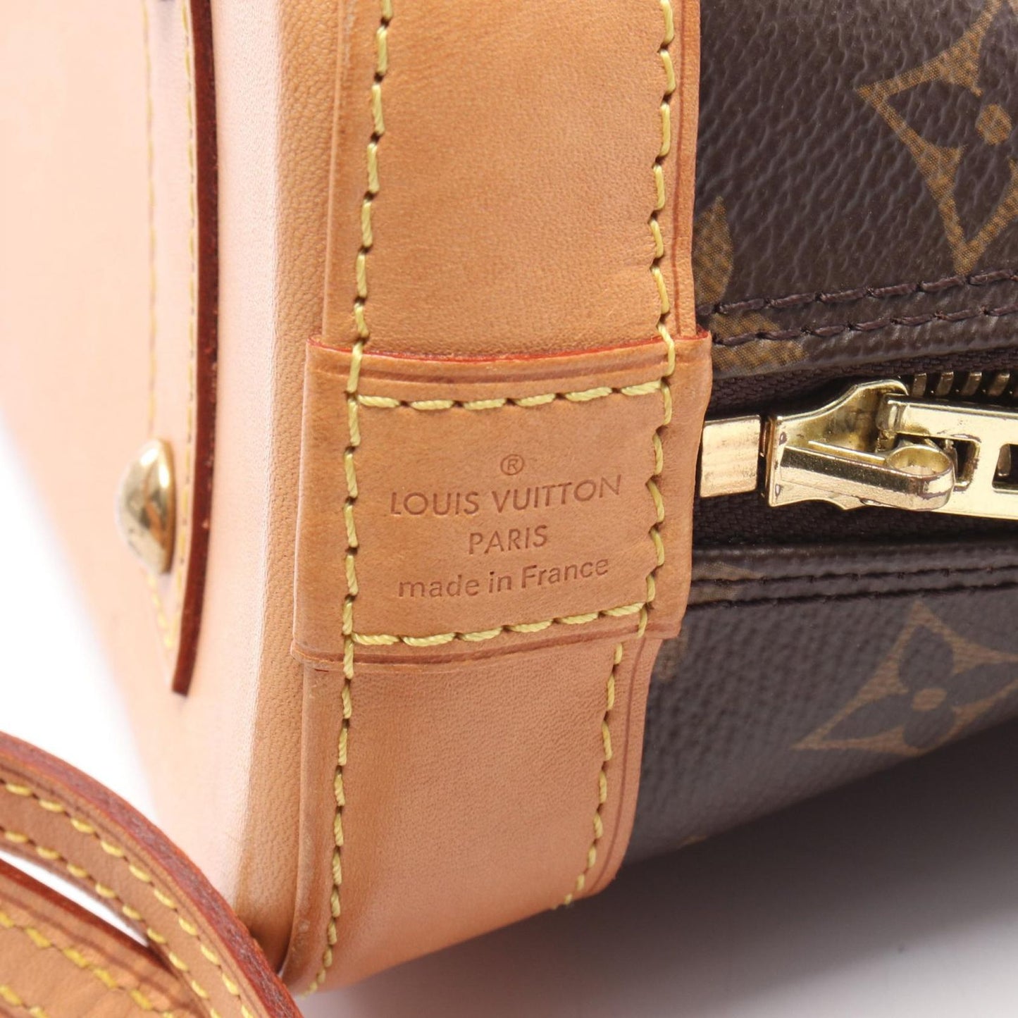 Louis Vuitton Handbag Alma BB 2-Way Canvas Leather — view 4