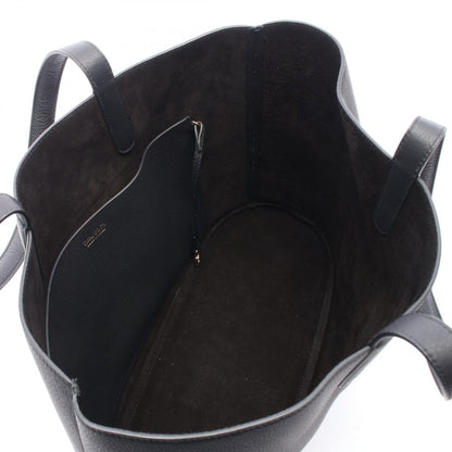 Tiffany & Co Tote Shopping Black Leather — view 3