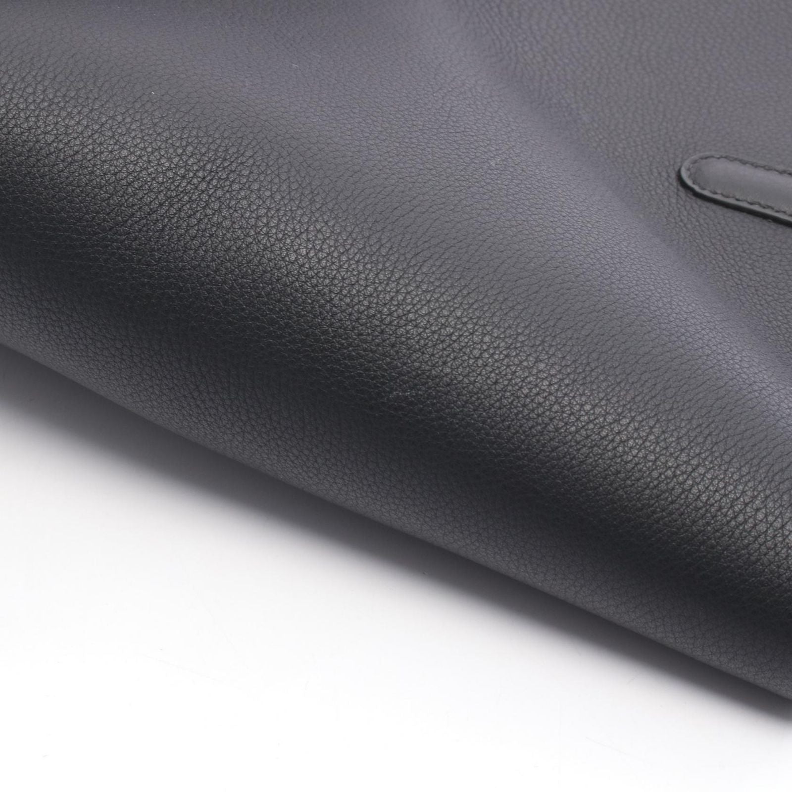 Tiffany & Co Tote Shopping Black Leather — view 7