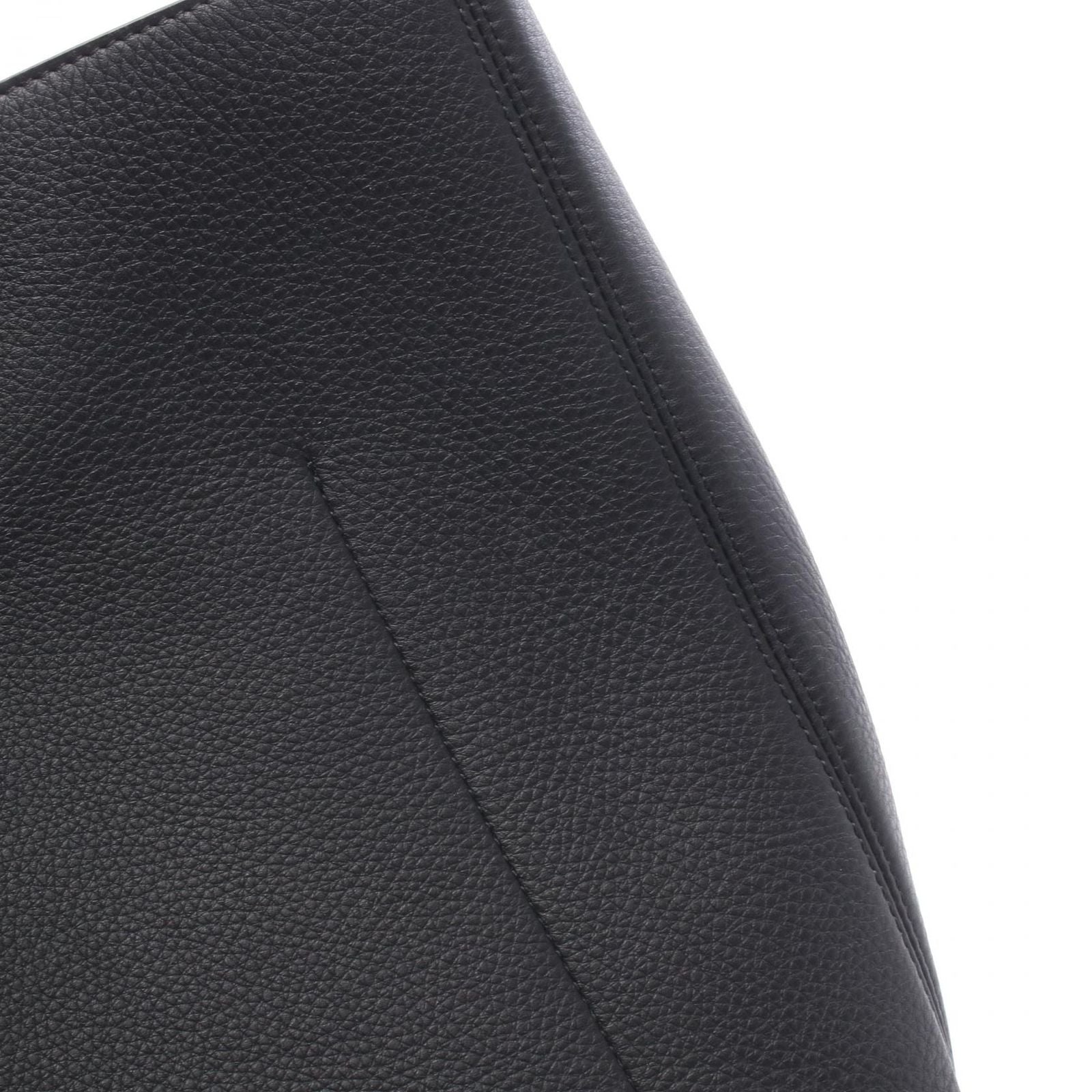 Tiffany & Co Tote Shopping Black Leather — view 8