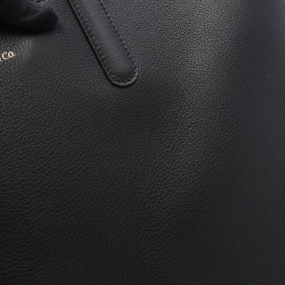 Tiffany & Co Tote Shopping Black Leather — view 6
