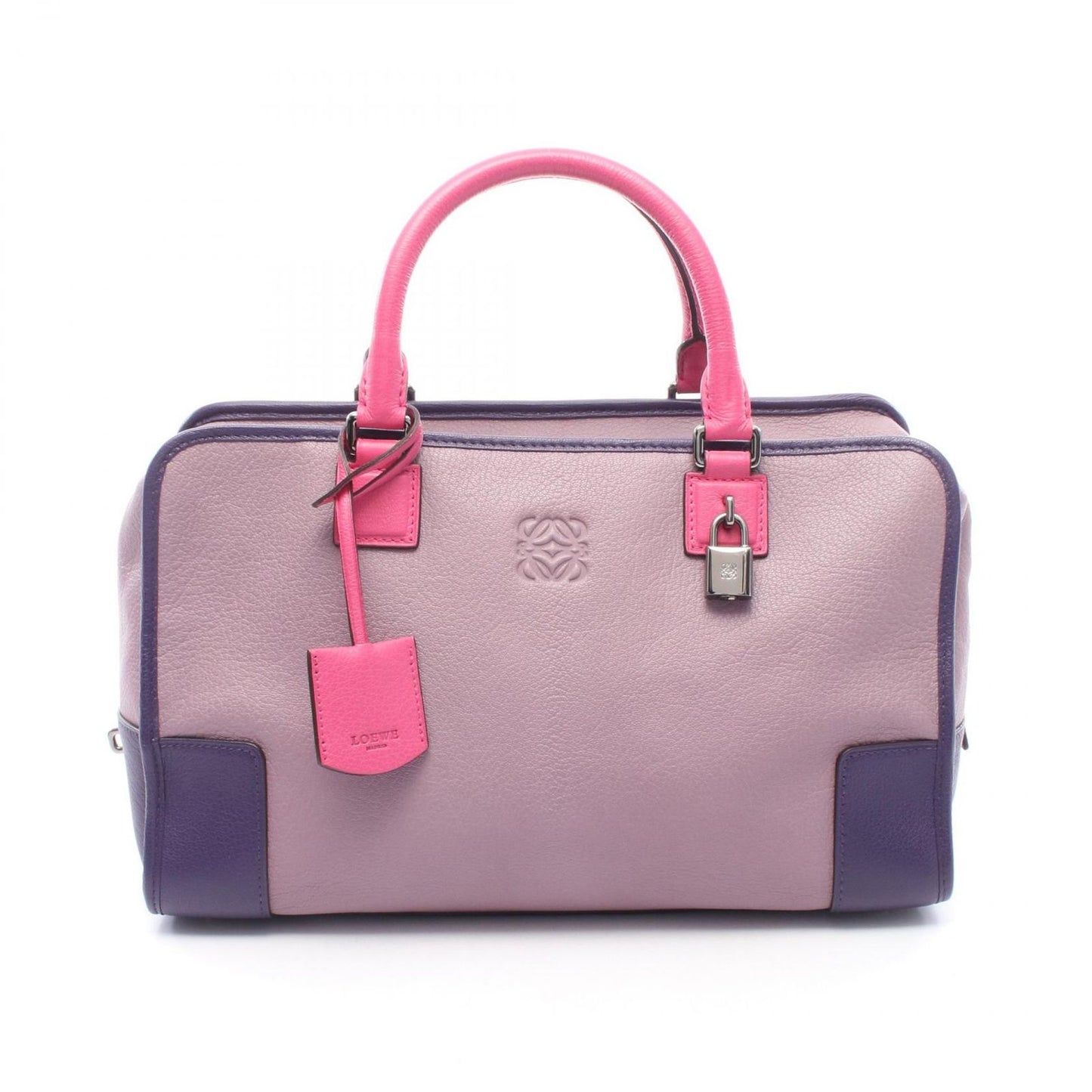 Loewe Handbag Amazona 35 Lavender Purple Pink Leather