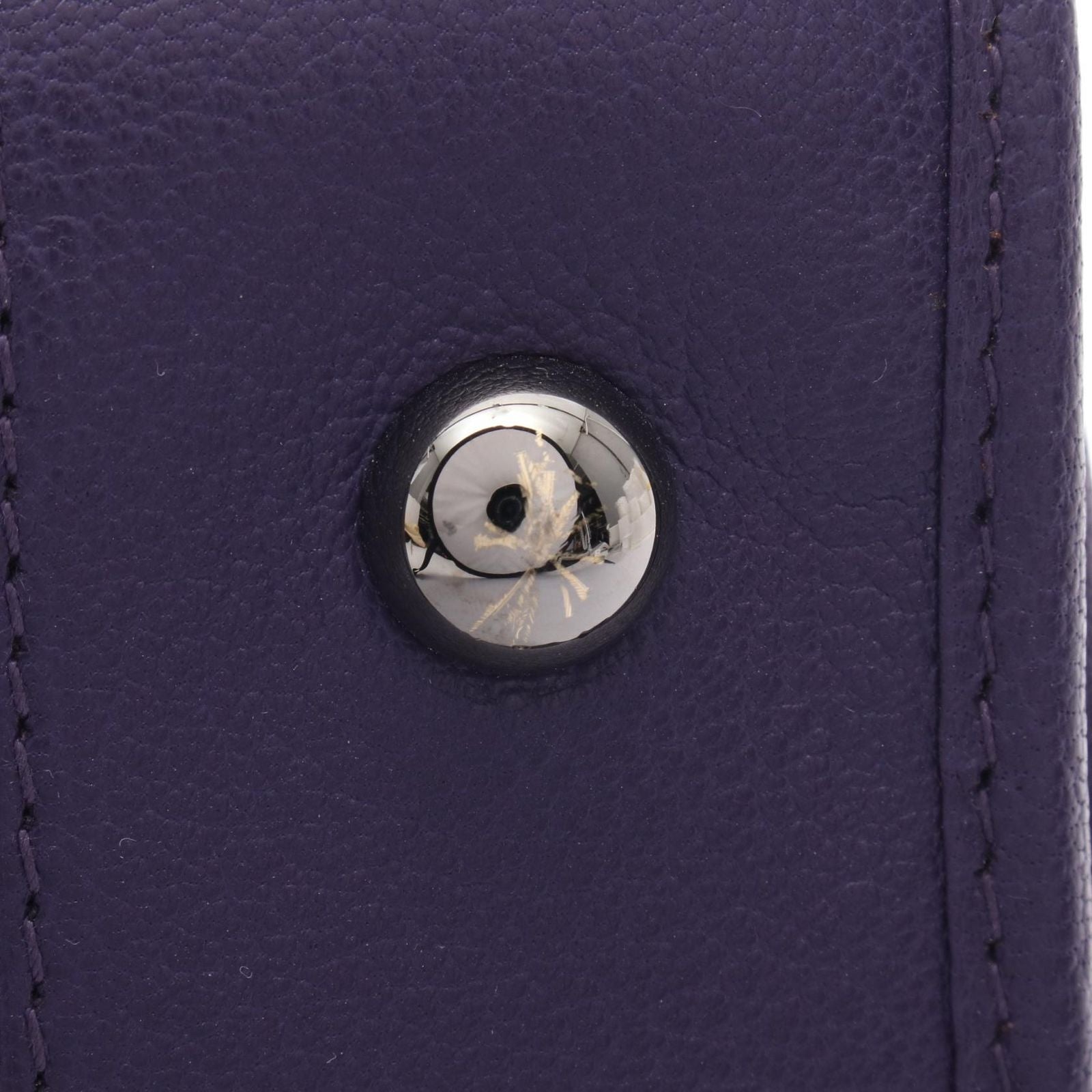 Loewe Handbag Amazona 35 Lavender Purple Pink Leather — view 9
