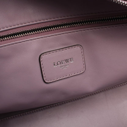 Loewe Handbag Amazona 35 Lavender Purple Pink Leather — view 4