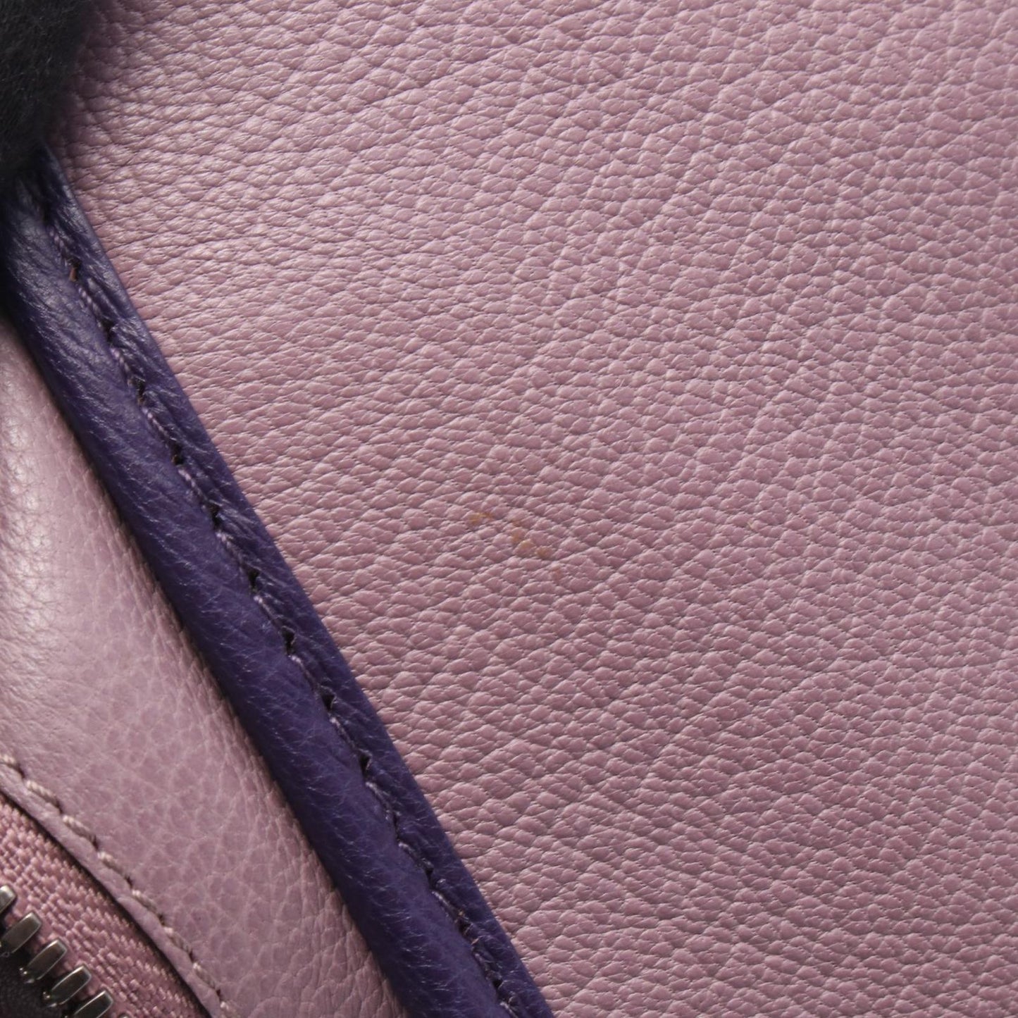 Loewe Handbag Amazona 35 Lavender Purple Pink Leather — view 7