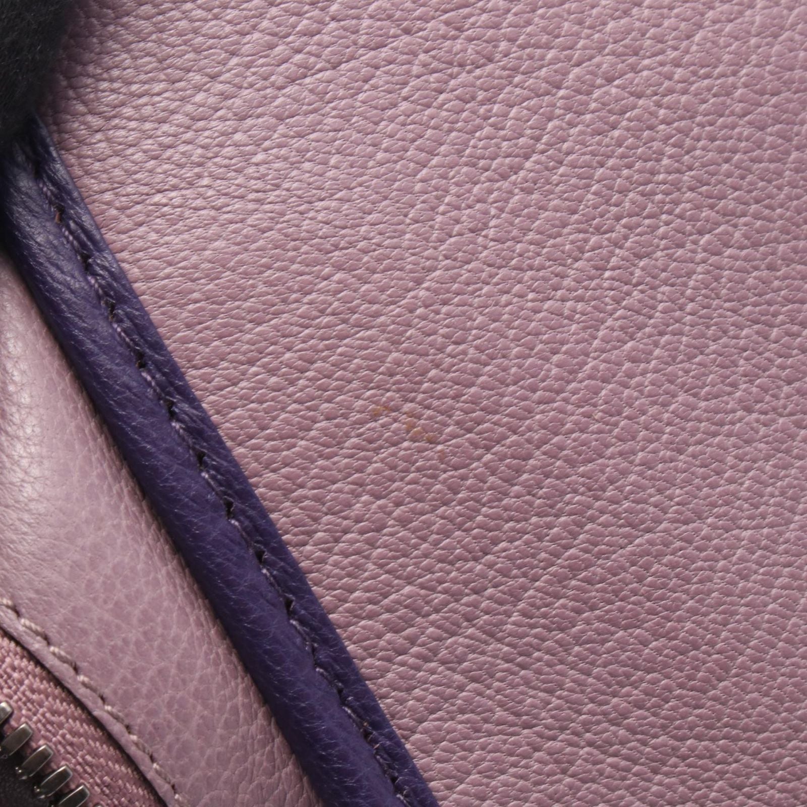 Loewe Handbag Amazona 35 Lavender Purple Pink Leather — view 7