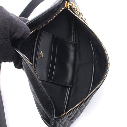 Celine Waist Bag C Charm Black Lambskin — view 3