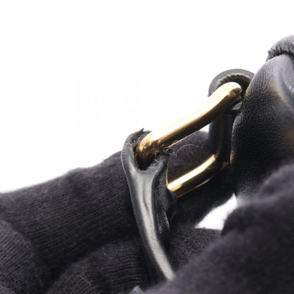 Celine Waist Bag C Charm Black Lambskin — view 6