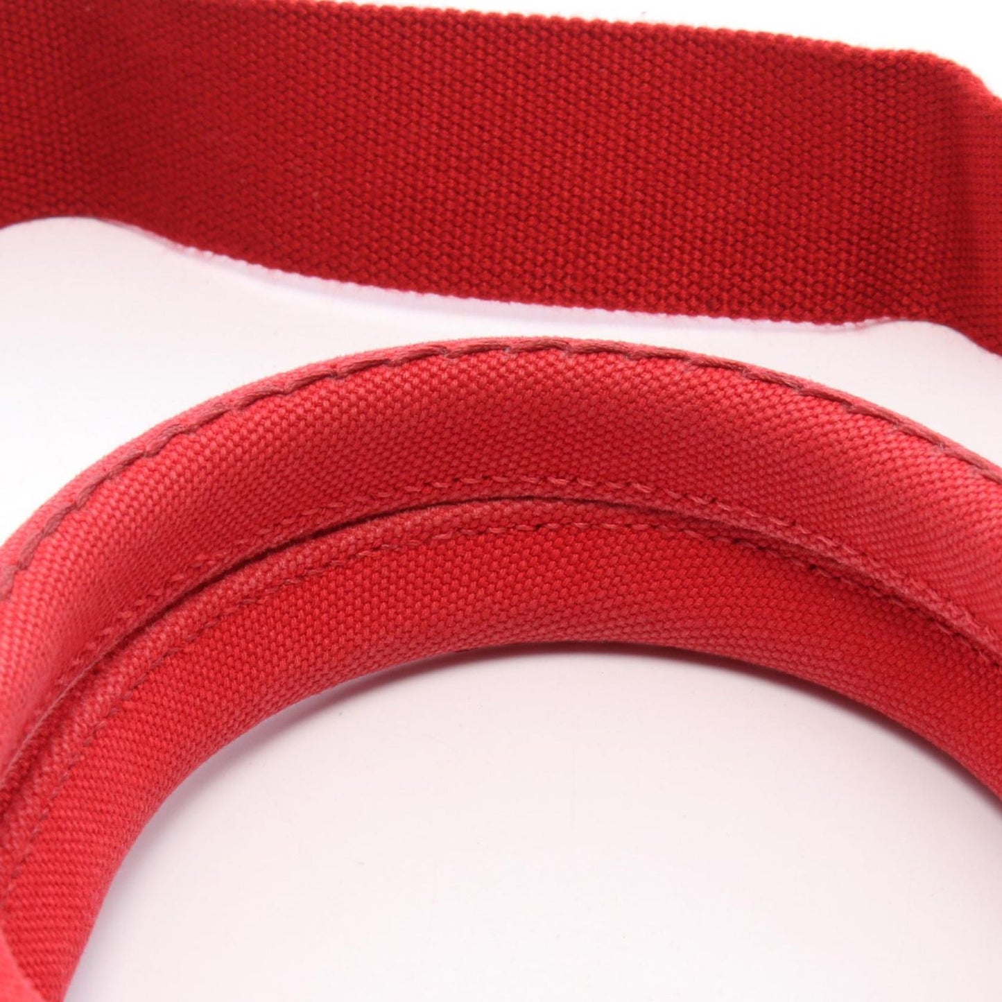 Prada Tote Canapa Mini 2-Way Red Canvas — view 8