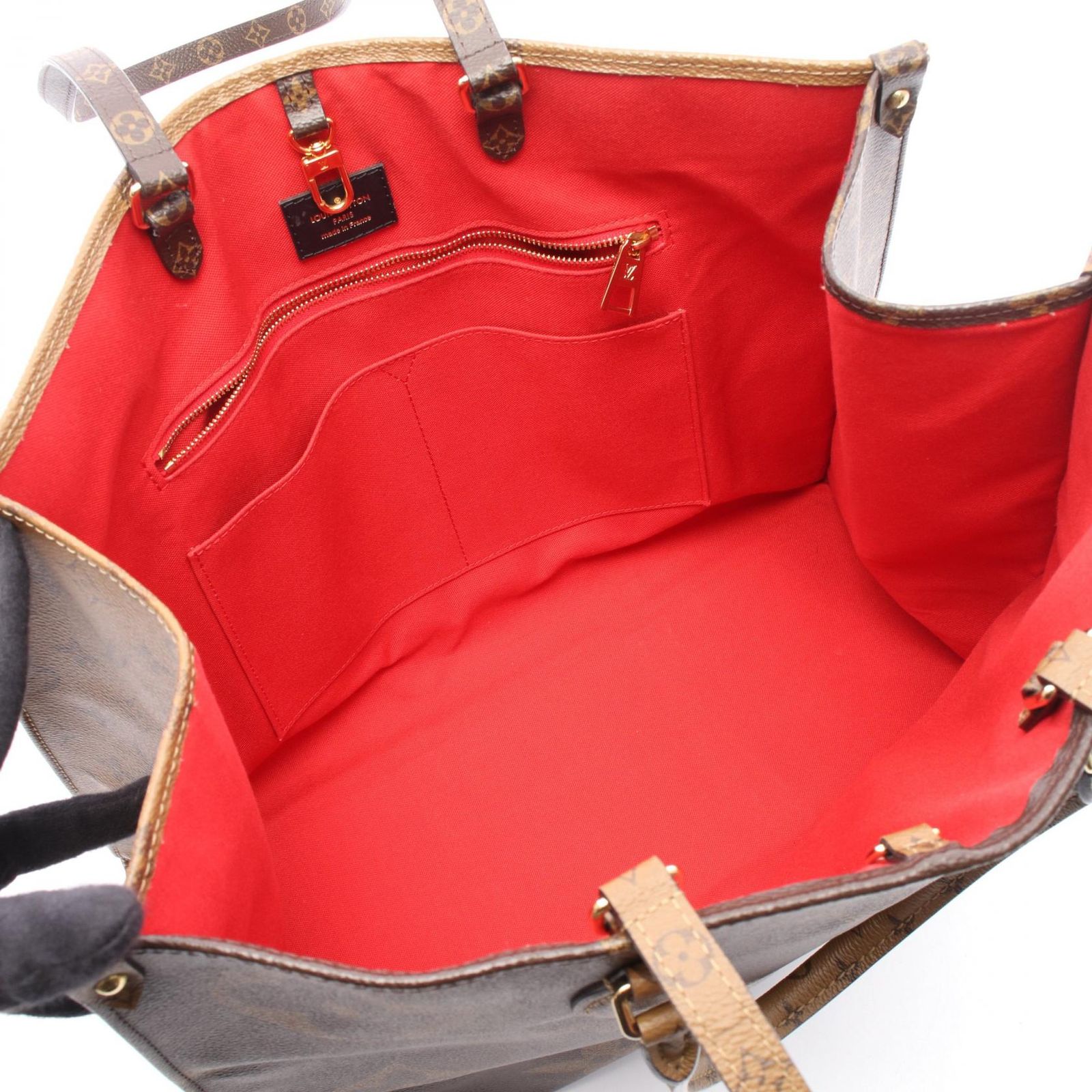 Louis Vuitton Tote On The Go GM Canvas — view 3