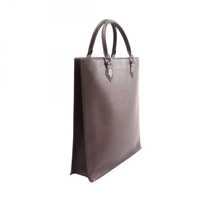 Louis Vuitton Tote Sac Plat Mocha Leather Sac — view 2