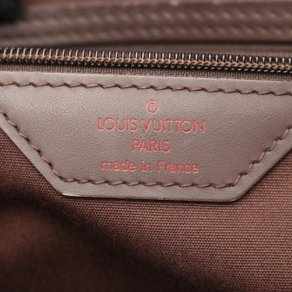Louis Vuitton Tote Sac Plat Mocha Leather Sac — view 4