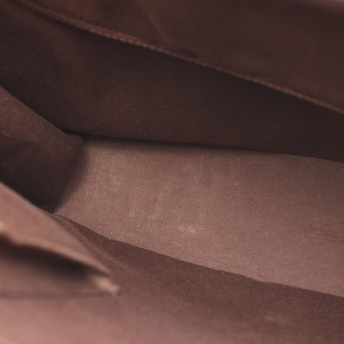 Louis Vuitton Tote Sac Plat Mocha Leather Sac — view 6