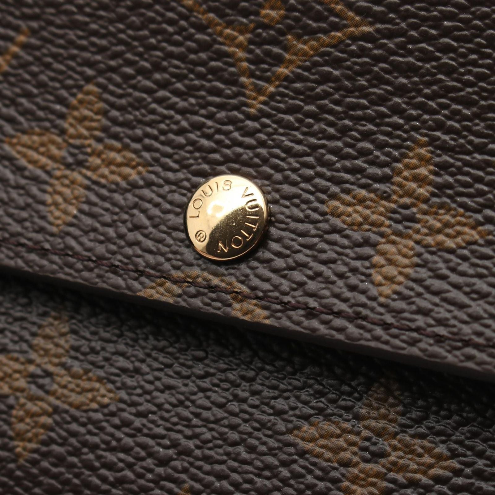 Louis Vuitton Bifold Wallet Portefeuille Sarah Leather Belbow — view 8