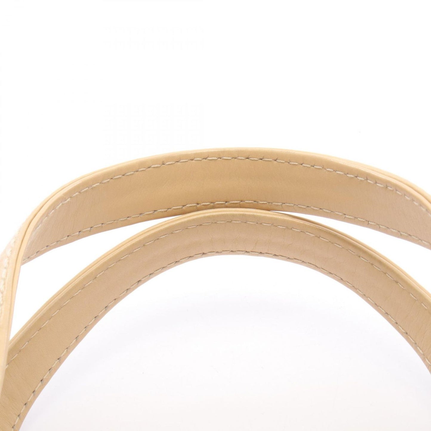 Chanel Tote Wild Stitch Beige Leather — view 7