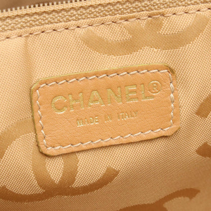 Chanel Tote Wild Stitch Beige Leather — view 4