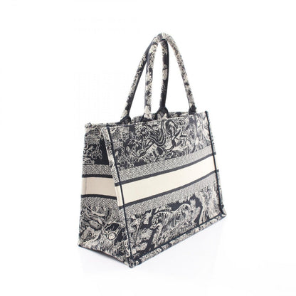 Dior Tote Book Navy Canvas — view 2
