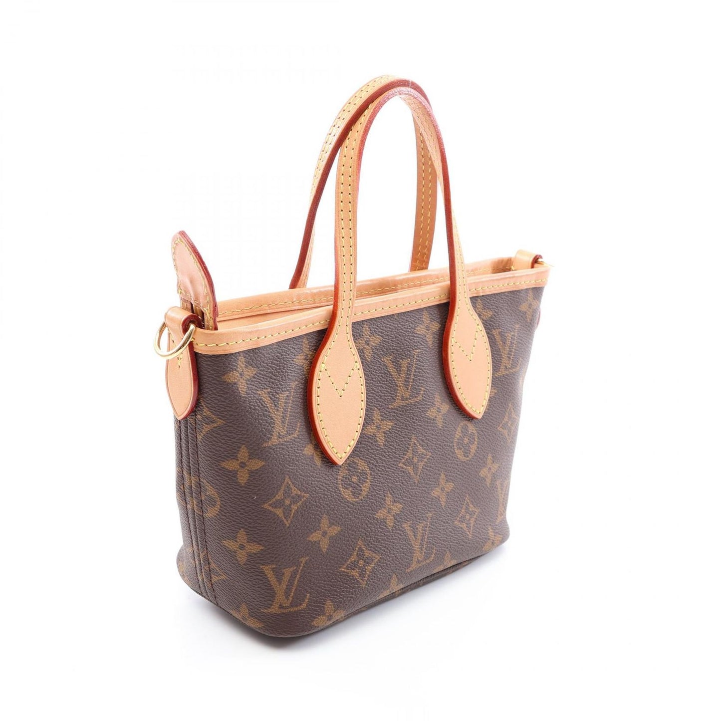Louis Vuitton Handbag Neverfull BB Monogram Beige 2-Way Canvas Leather — view 2