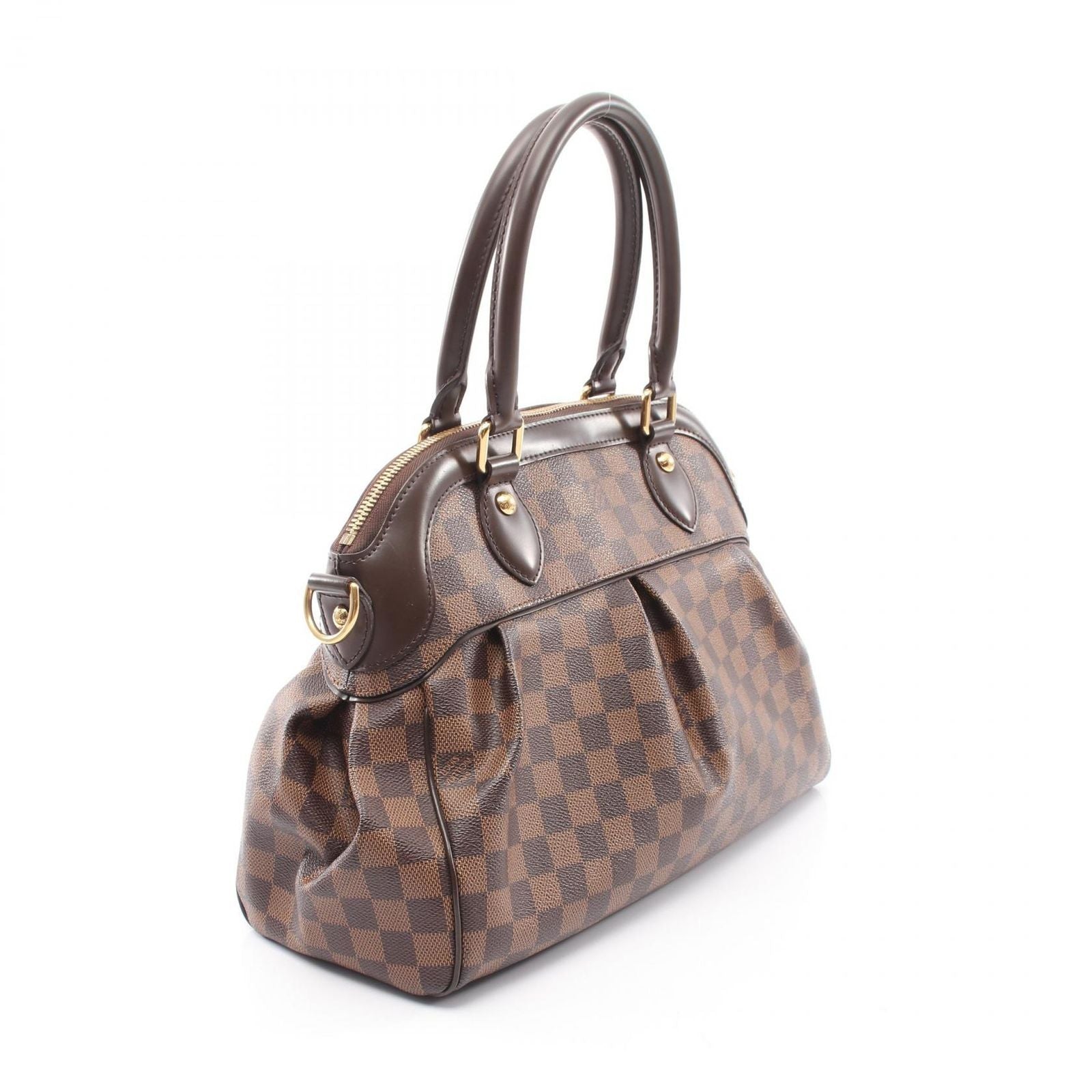 Louis Vuitton Handbag Trevi PM Damier Ebene 2-Way Canvas Leather — view 2